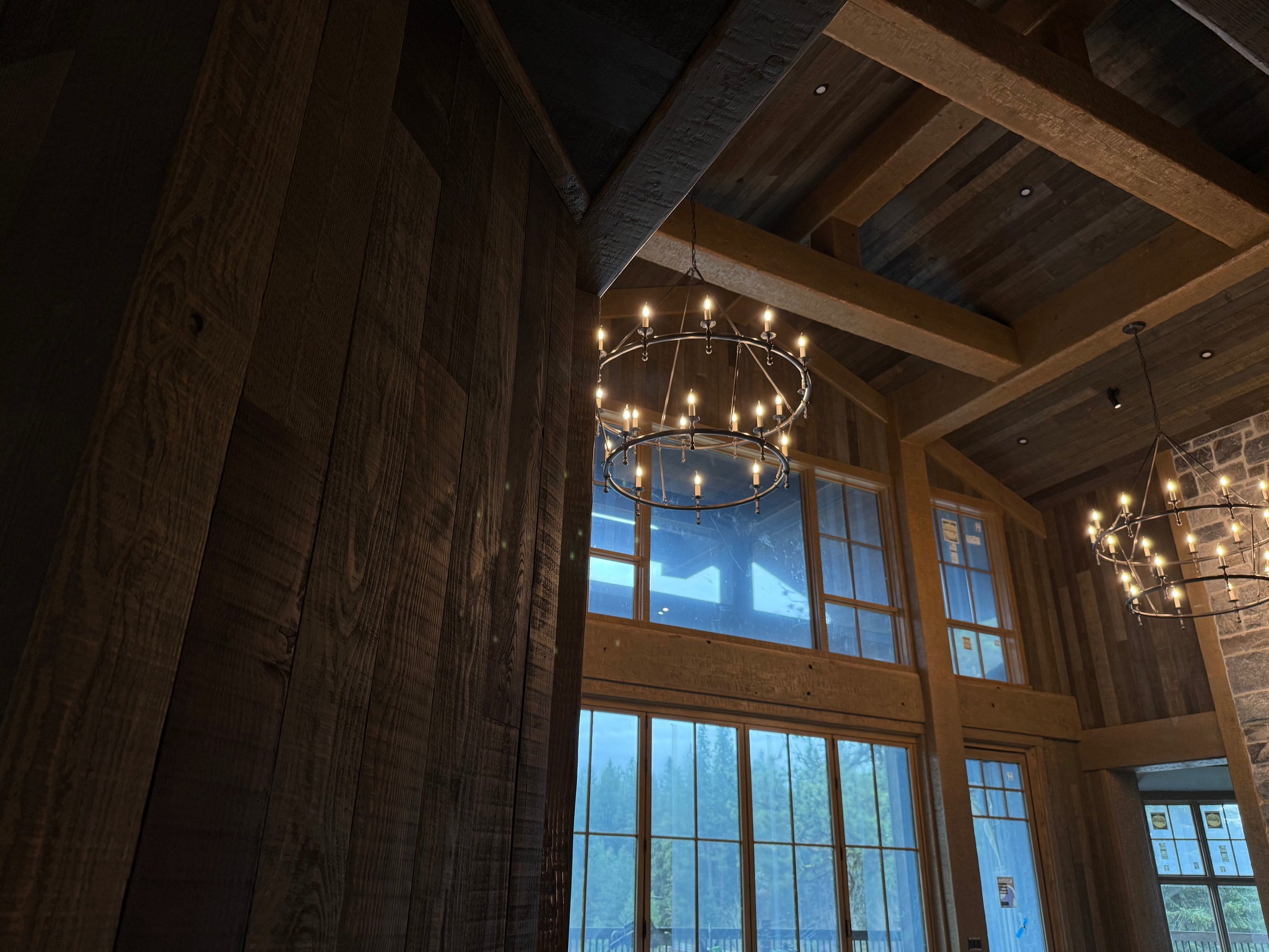 White Tail Club Rustic Interior