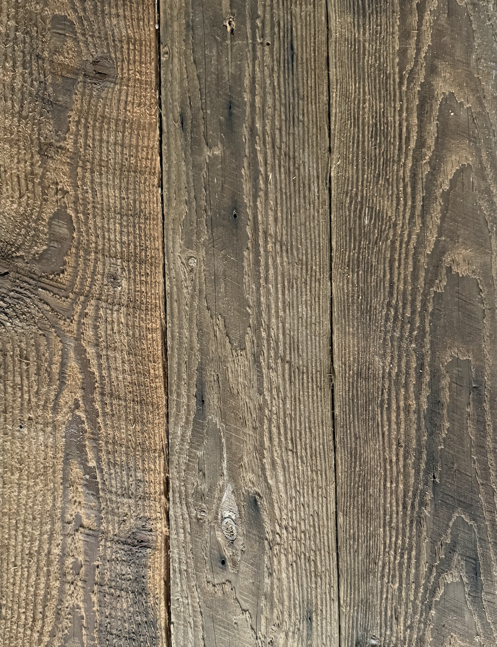 Sanded Brown - Reclaimed Wood