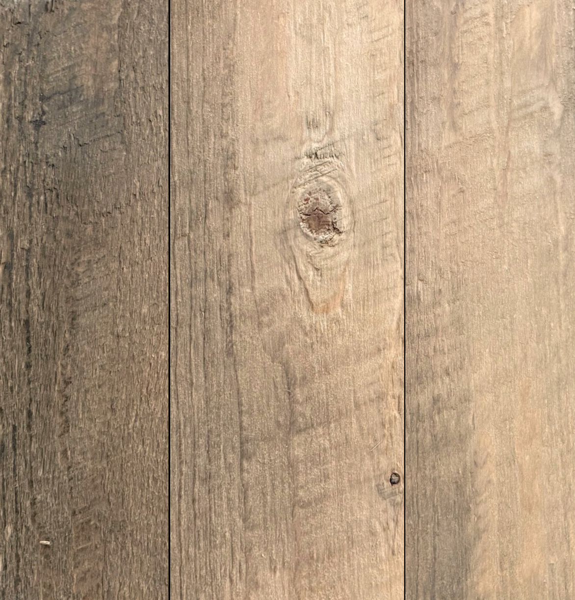 reclaimed weathered wood siding, rafterstock, white cedar